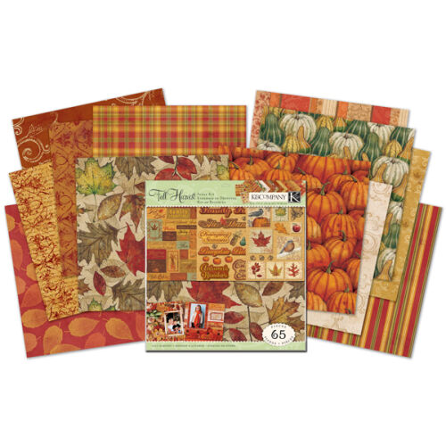 K & Company Scrap Kit 12"x12" - Fall Harvest