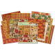 K & Company Scrap Kit 12"x12" - Fall Harvest