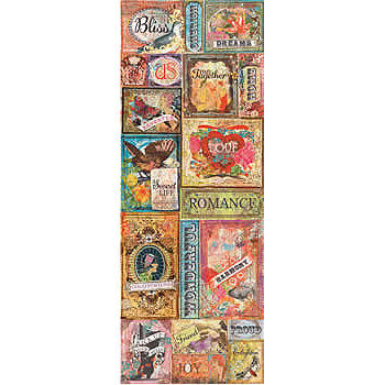 K & Company Sticker - Que Sera Sera Embossed