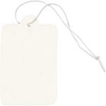 CCH Embellishment - 12 Stück Tags White 25x40 mm