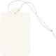 CCH Embellishment - 12 Stück Tags White 25x40 mm