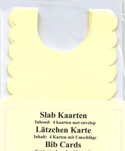 TPY Faltkarte Baby-Lätzchen