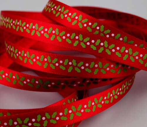 STK Satinband - Ilex Rot