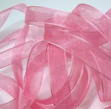 STK Chiffonband - Rosarot 12 mm