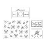 Sizzix Textured Impressions Embossing Folders - Winter Set #2