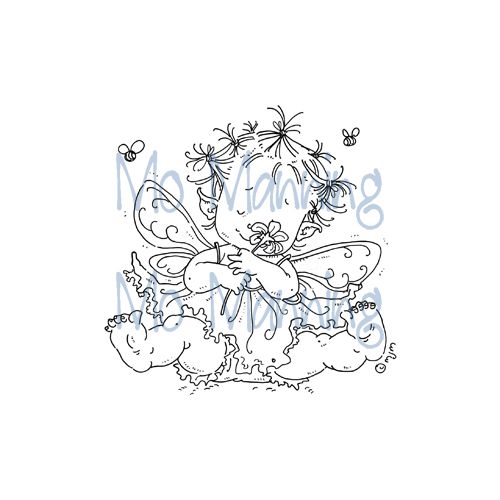 STV Clear Stamps -  Baby Fairy Flora