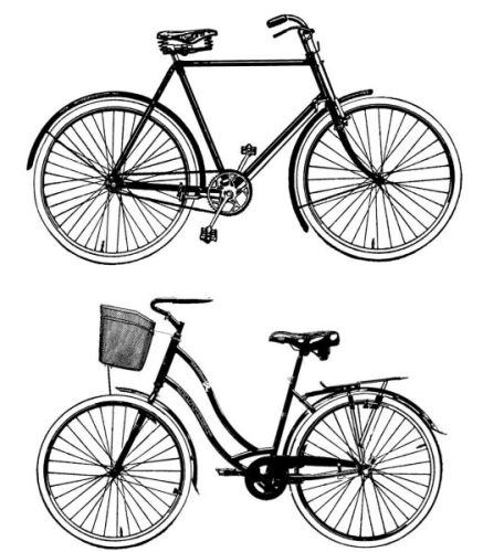 BLD Stempelgummi - Bike Duo
