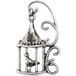 CCH Metal Art - Charm/Anhänger Birdcage