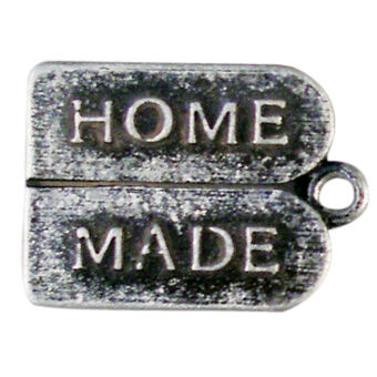 CCH Metal Art - Charm Home Made Antique Silver