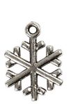 CCH Metal Art - Charm/Anhänger Snowflake 1