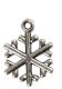 CCH Metal Art - Charm/Anhänger Snowflake 1