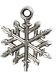 CCH Metal Art - Charm/Anhänger Snowflake 4