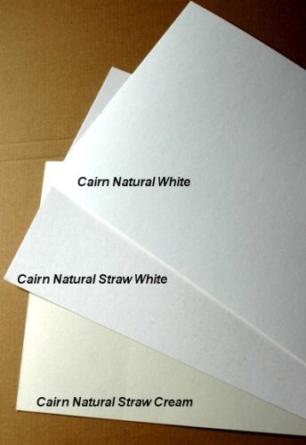 SRH Paper - Cairn Natural Straw White A4