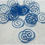 SRH Metal Art - Paper Clips Small Round Blue