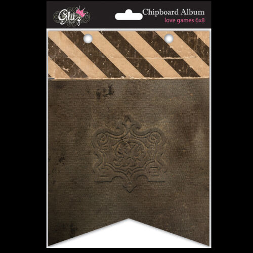 GLZ Chipboard Album - Love Games