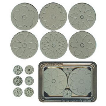MYR Embellishments - Fresh Chipboard Blossoms II (1b)