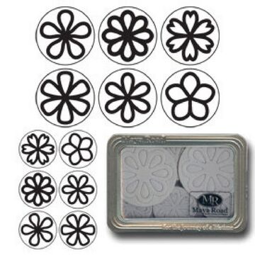 MYR Embellishments - Fresh Chipboard Blossoms III