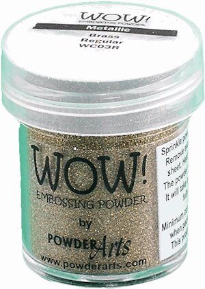 WOW Embossing Powder - Brass Regular