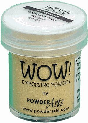 WOW Embossing Powder - Gold Satin Pearl Regular