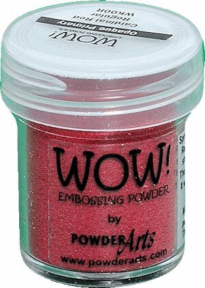 WOW Embossing Powder - Opaque Primary Cardinal Red Regular