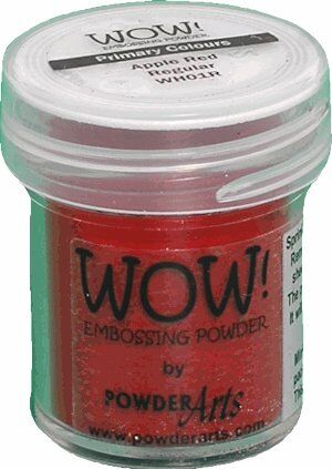 WOW Embossing Powder - Primary Apple Red Regular