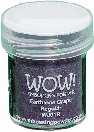WOW Embossing Powder - Earthtone Grape Regular