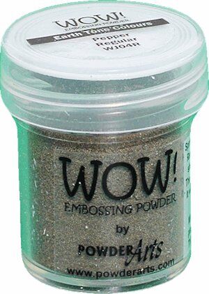 WOW Embossing Powder - Earthtone Pepper Regular