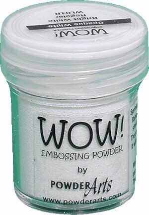 WOW Embossing Powder - Opaque Bright White Regular