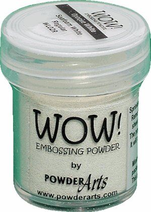 WOW Embossing Powder - Opaque Seafoam White Regular