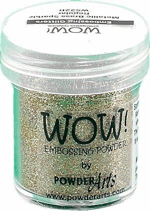 WOW Embossing Powder - Metallic Brass Sparkle Regular