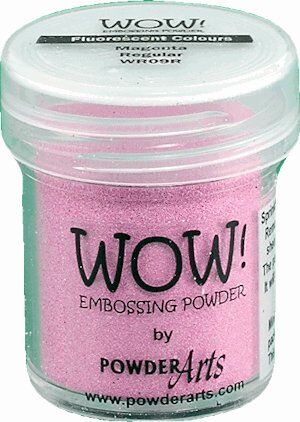 WOW Embossing Powder - Fluorescent Magenta Regular