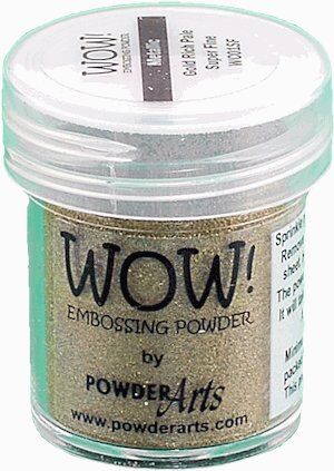 WOW Embossing Powder - Gold Rich Pale Super Fine