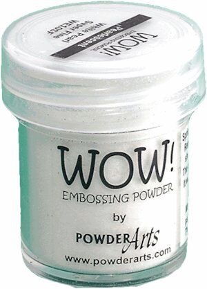 WOW Embossing Powder - White Pearl Super Fine