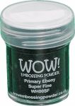 WOW Embossing Powder - Primary Ebony Super Fine