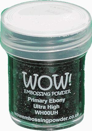 WOW Embossing Powder - Primary Ebony Ultra High