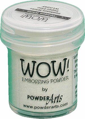 WOW Embossing Powder - Opaque Seafoam White Super Fine