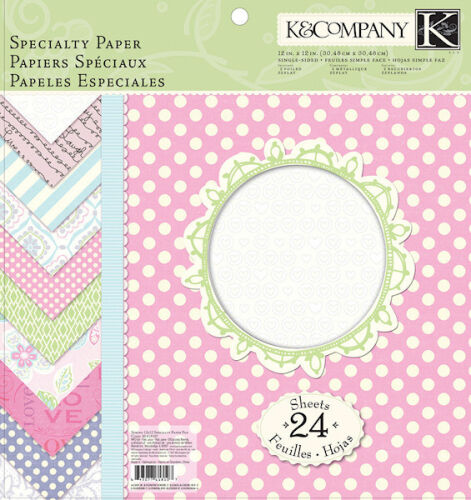 K & Company Specialty Pad 12"x12" - Spring Blossom