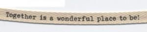 CRI Ribbon - Together is a wonderful Place