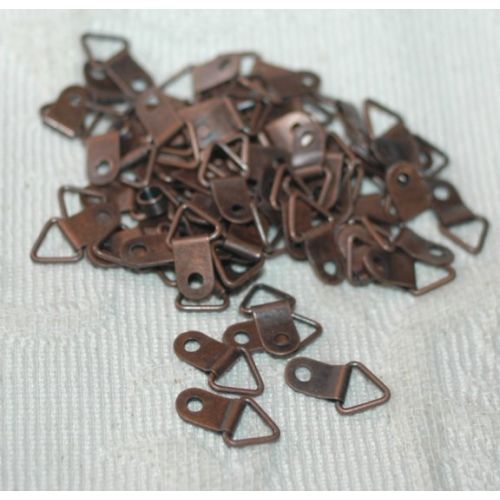CRI Metal Art - Small Triangle Loop Antique Copper/Bildaufhängung