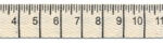 CHTR Ribbon - Twill Measuring Tape Nature
