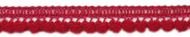 CHTR Ribbon - Mini Ball Fringe Pompom-Band Wine