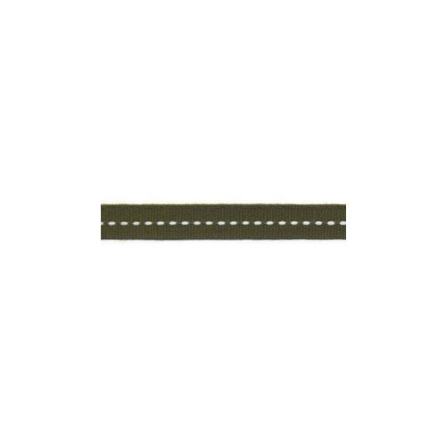 CHTR Ribbon - Dashet Tape Olive/White 10 mm