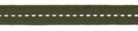 CHTR Ribbon - Dashet Tape Olive/White 10 mm