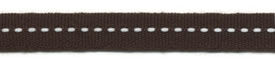 CHTR Ribbon - Dashet Tape Brown/White 10 mm