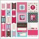 SEI Sticker 12x12" - Tabs, Frames & Labels Twitterpated