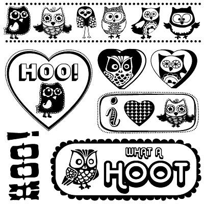 SAS Clear Stempel - Hoo do you Love?