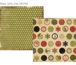 SST Cardstock - 25 Days of Christmas Peace - Love - Joy