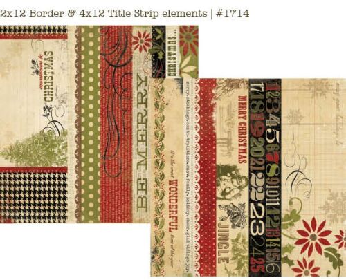 SST Cardstock - 25 Days of Christmas Border