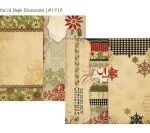 SST Cardstock - 25 Days of Christmas Page Elements