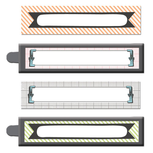 K & Company Embellishment - Smash Binder Clips